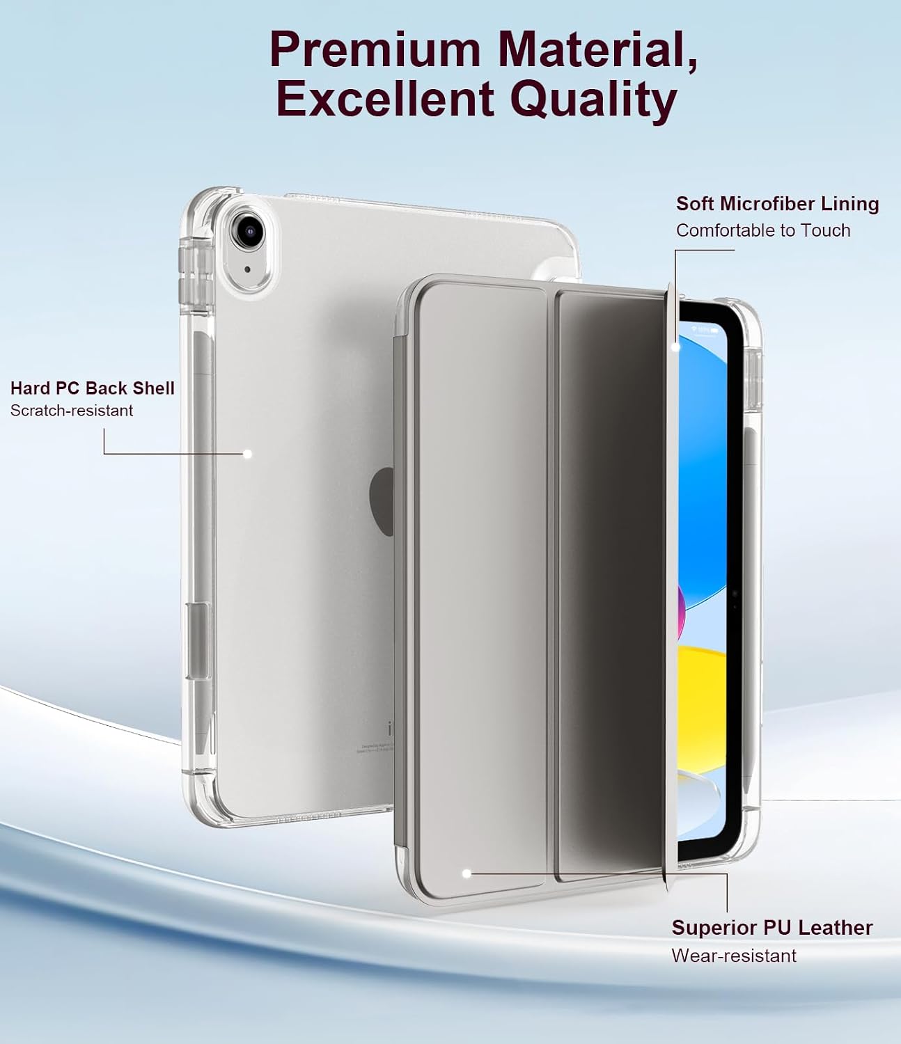 Thumbnail 5 de TiMOVO Case for iPad 11th Generation 11" with Pencil holder