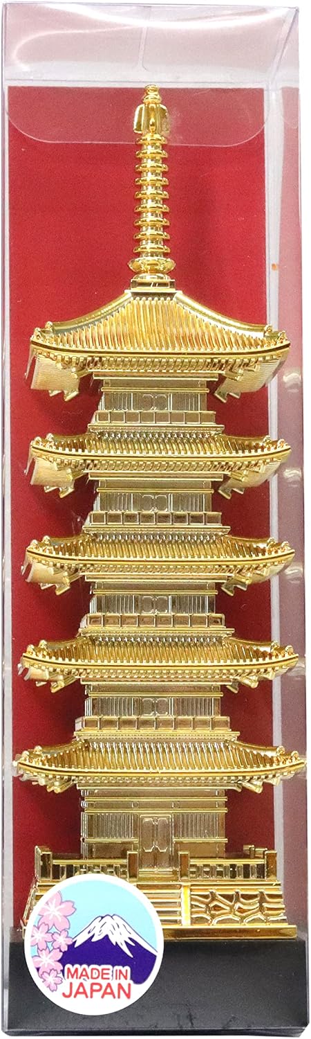 Thumbnail 6 de キャッスルエンタープライズ 日本製 五重塔フィギュア（桜）全長17cm