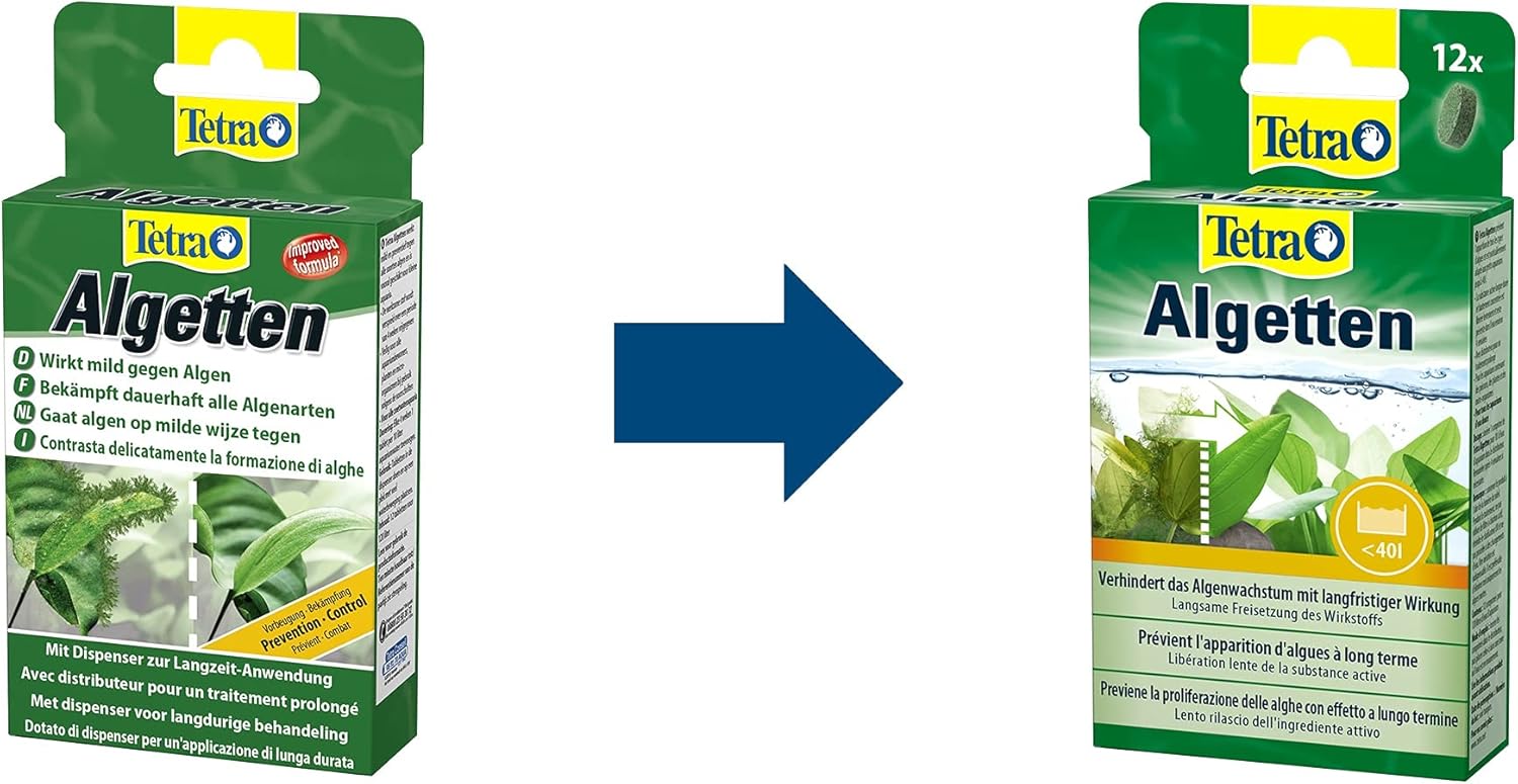 Detalle de Tetra Algetten 12 compresse ad effetto lungo per prevenire la proliferazione delle alghe