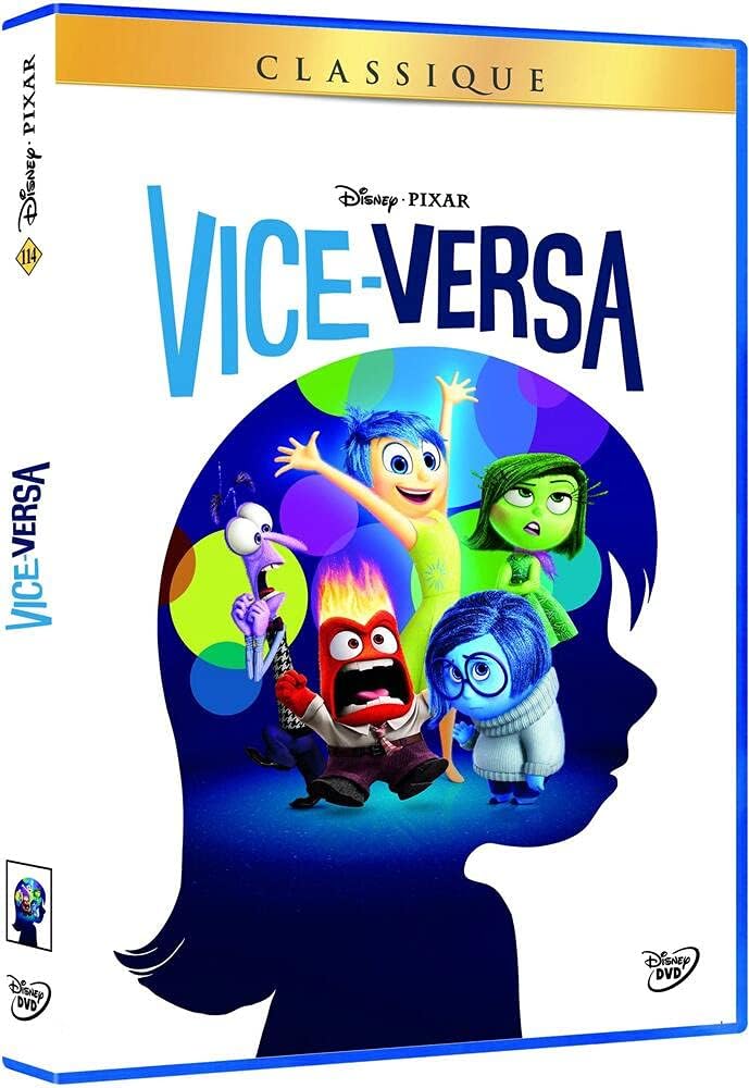 Detalle de Vice-Versa Disney DVD
