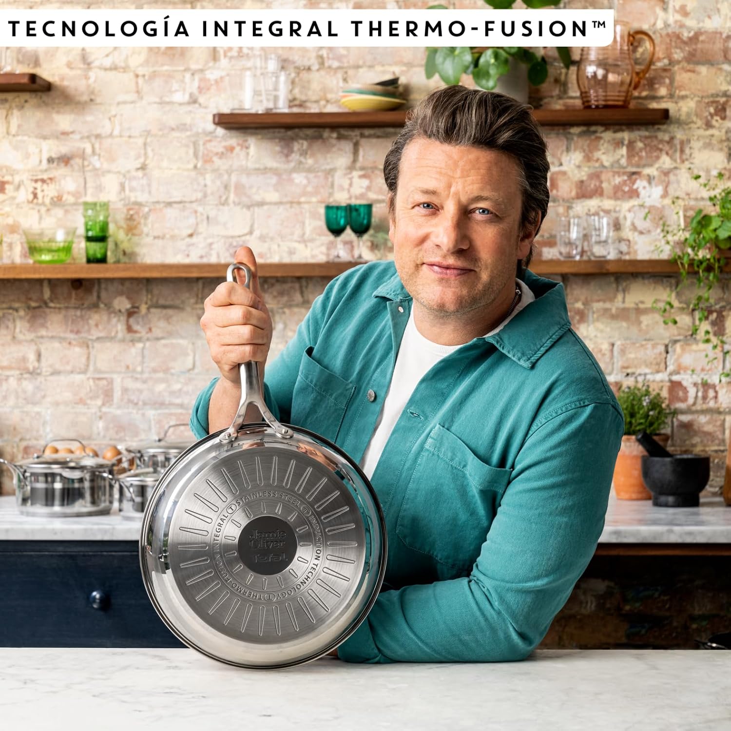 Thumbnail 3 de Tefal Jamie Oliver Set sartenes 24/28 cm