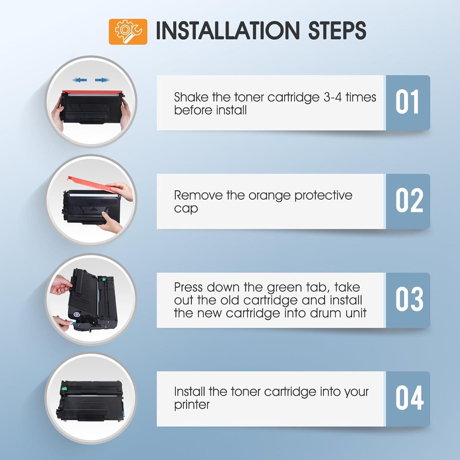 Detalle 1 de Cool Toner TN-880 Black Toner Cartridge