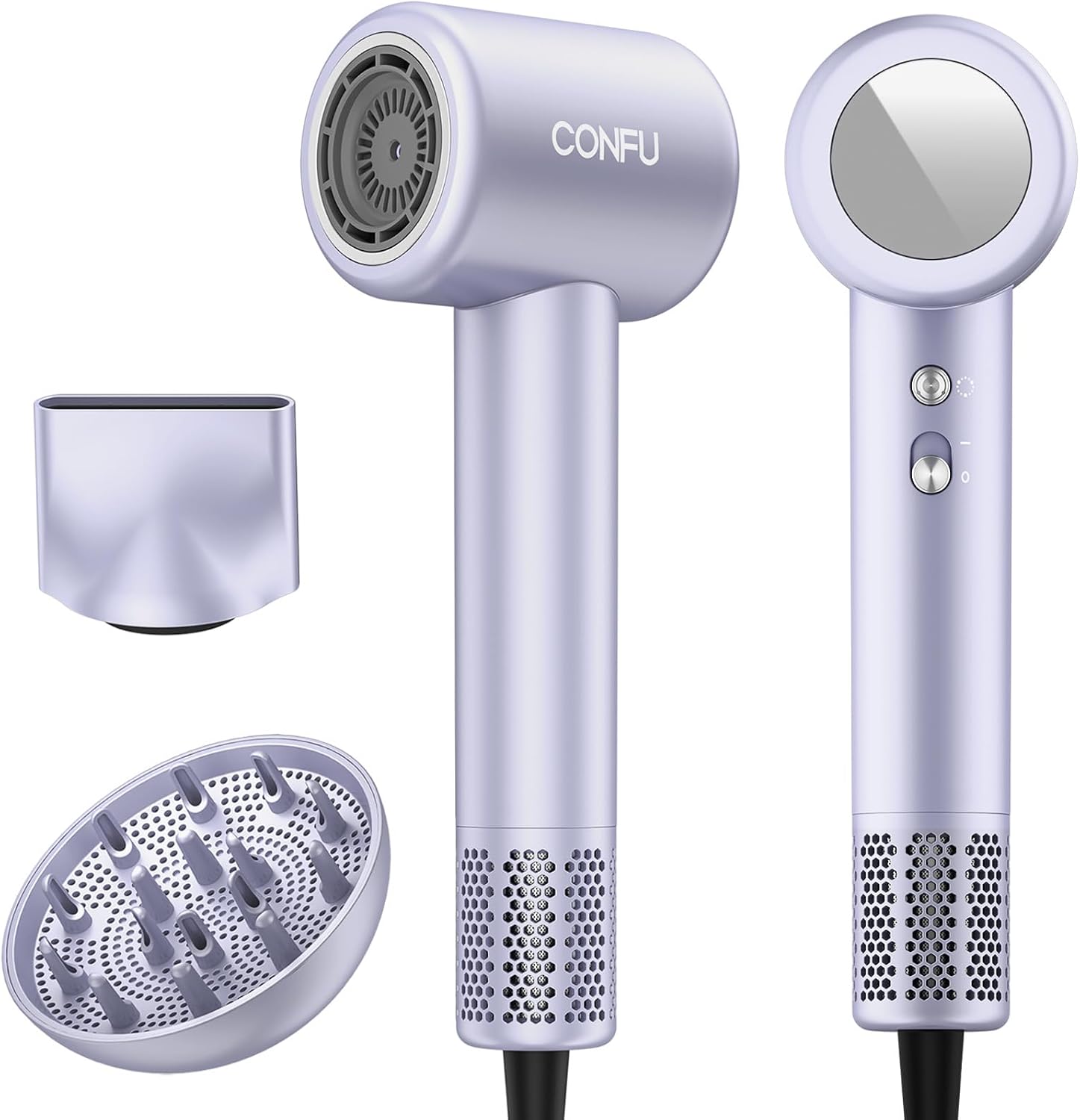 Detalle de CONFU Föhn mit Diffusor 1500W Haartrockner
