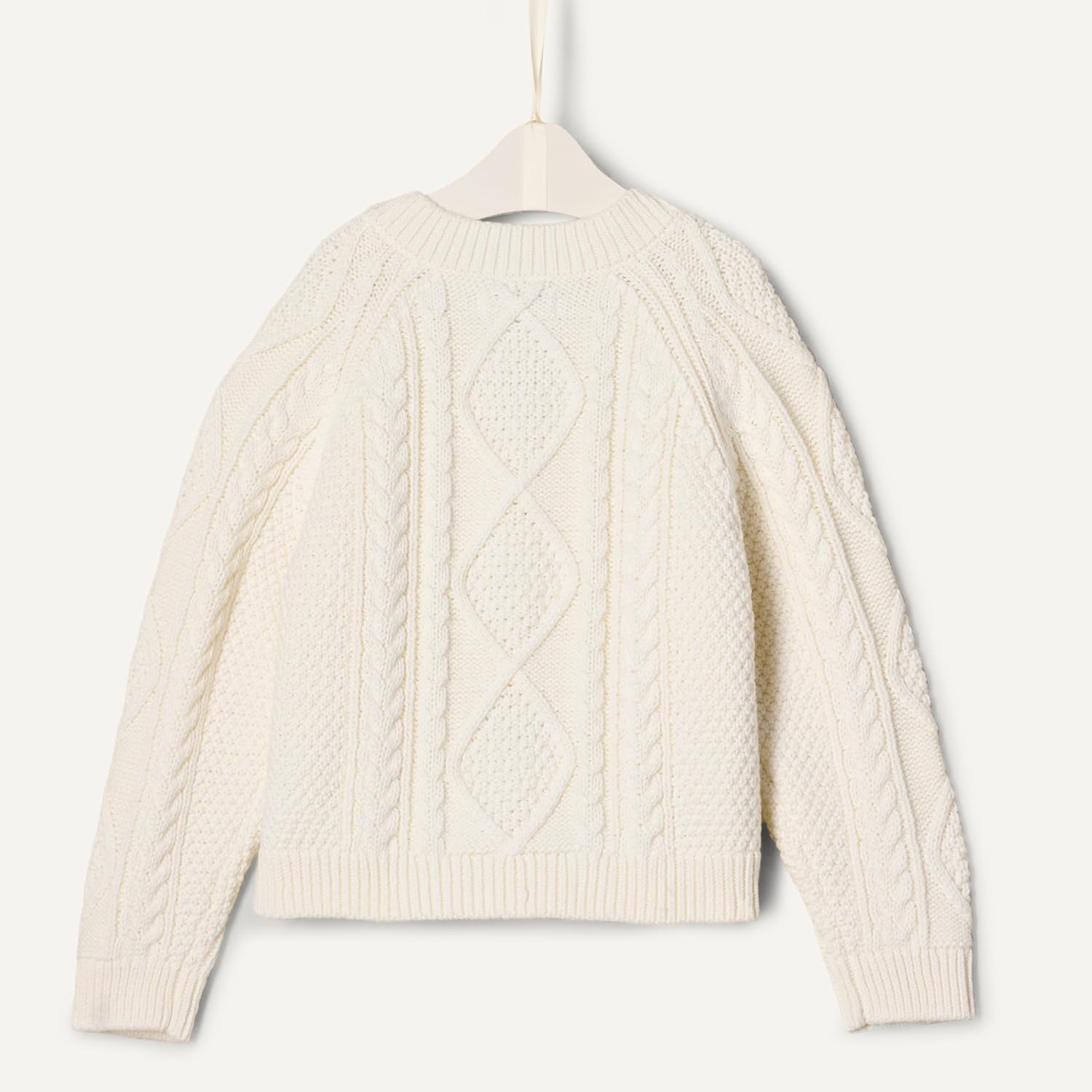 Thumbnail 5 de Cardigan da pescatore unisex bimbi Amazon Essentials x Sofia Grainge in morbida maglia di cotone