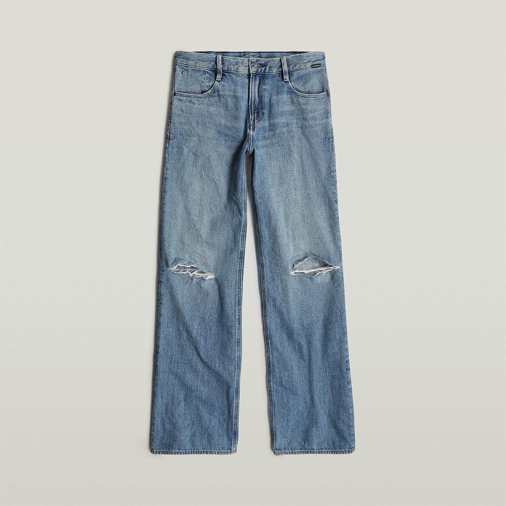 Detalle de G-STAR Damen Judee Loose Low Waist Jeans – mit Reißverschluss und Five-Pocket-Design