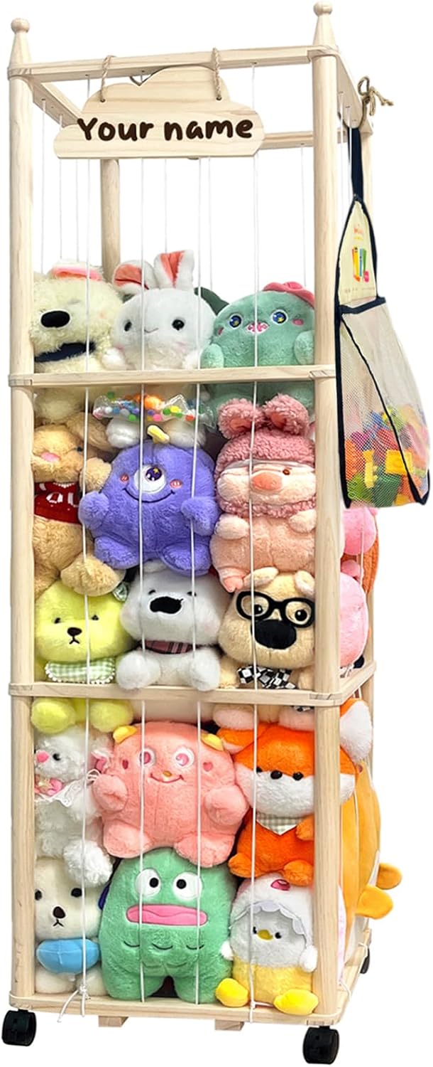 Detalle de Pmbqifay Porta Peluche 55,1" grande capacita