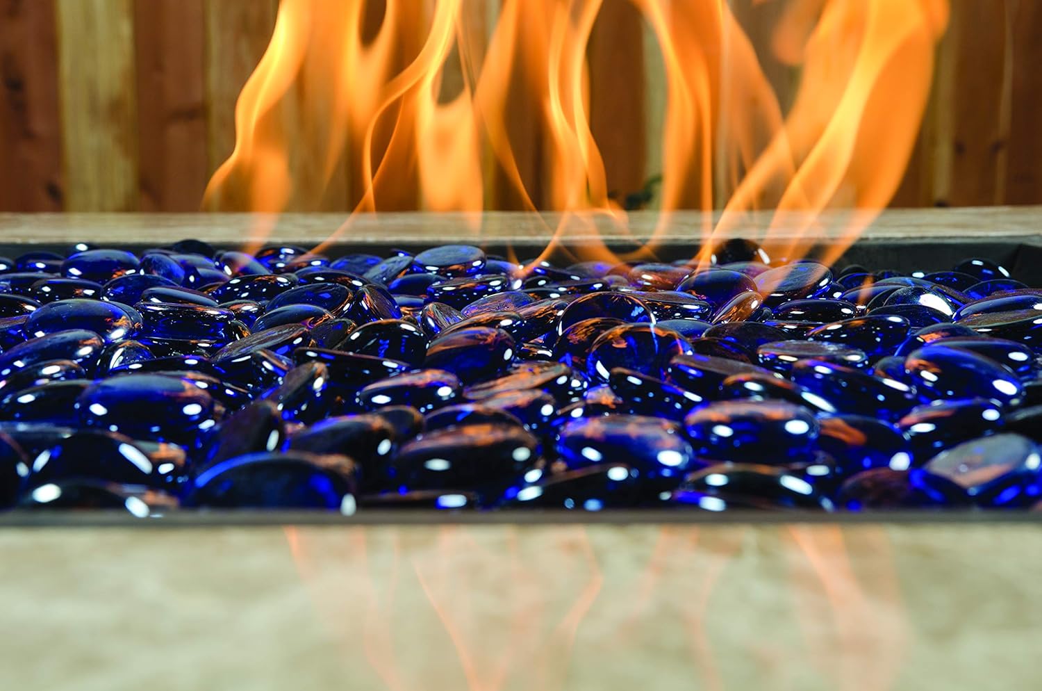 Thumbnail 5 de Bond Manufacturing 67984 Blue Fire Lava Glass 1 lb