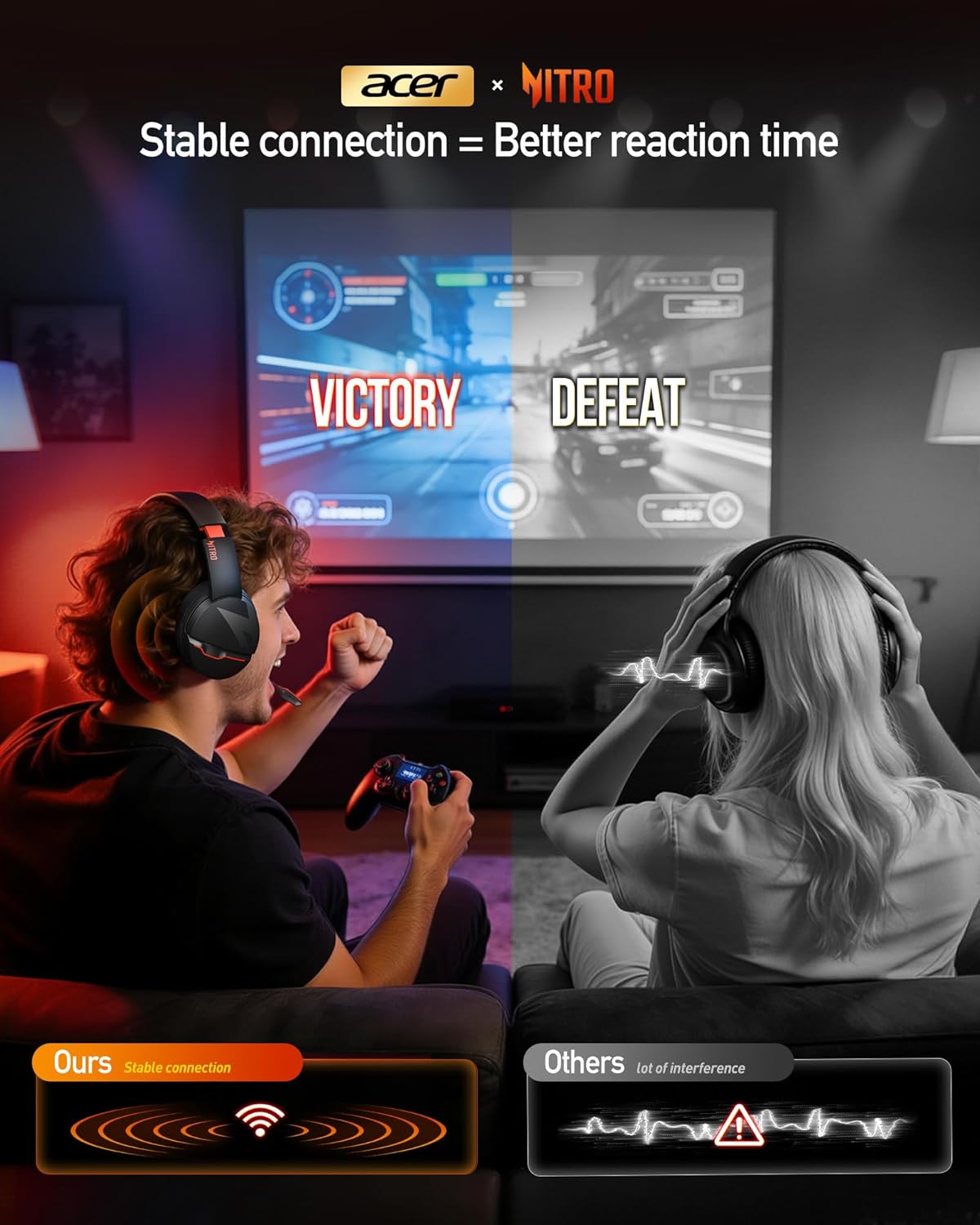 Thumbnail 3 de acer Wireless Gaming Headset 100H Battery