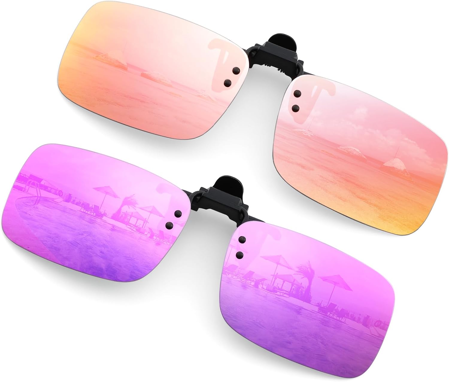 Detalle 2 de Hifot Clip-On Sunglasses 4-Pack