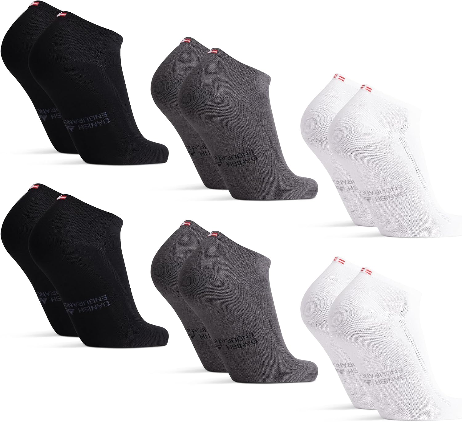 Thumbnail 6 de DANISH ENDURANCE Chaussettes basses 6 paires
