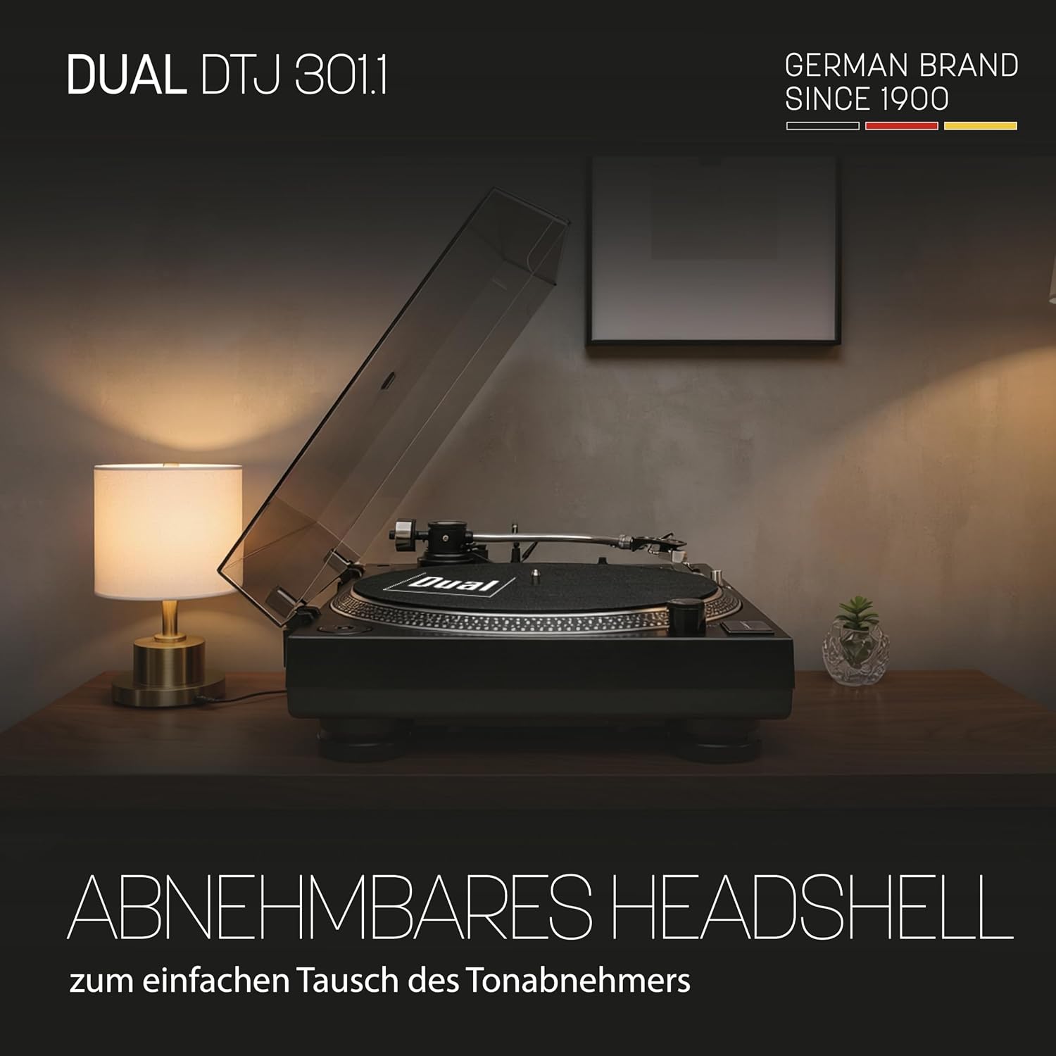 Thumbnail 4 de Dual DTJ 301.1 USB DJ Turntable with Direct Drive and Pitch Control