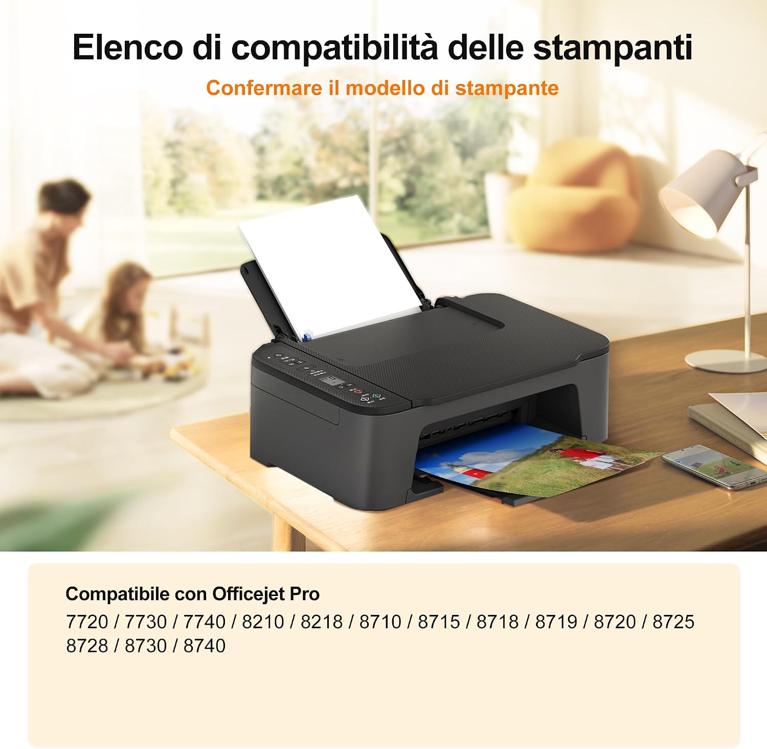 Detalle de Sqwekd 953XL Cartucce Rigenerato Multipack per HP OfficeJet Pro (Nero, Ciano, Magenta, Giallo)