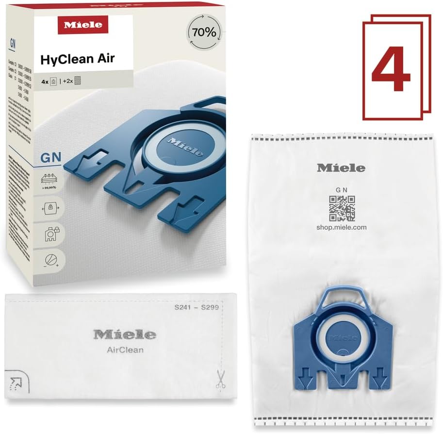 Detalle de Miele GN HyClean Air Vacuum Bags 4-Pack for Select Miele Vacuums