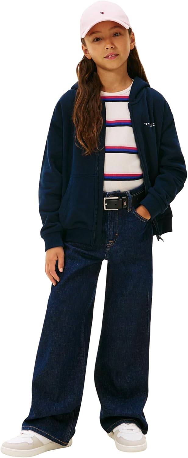 Thumbnail 5 de Tommy Hilfiger Mini Corp Zip Through Hoodie Ks0ks00726 – Felpa con Cappuccio Unisex