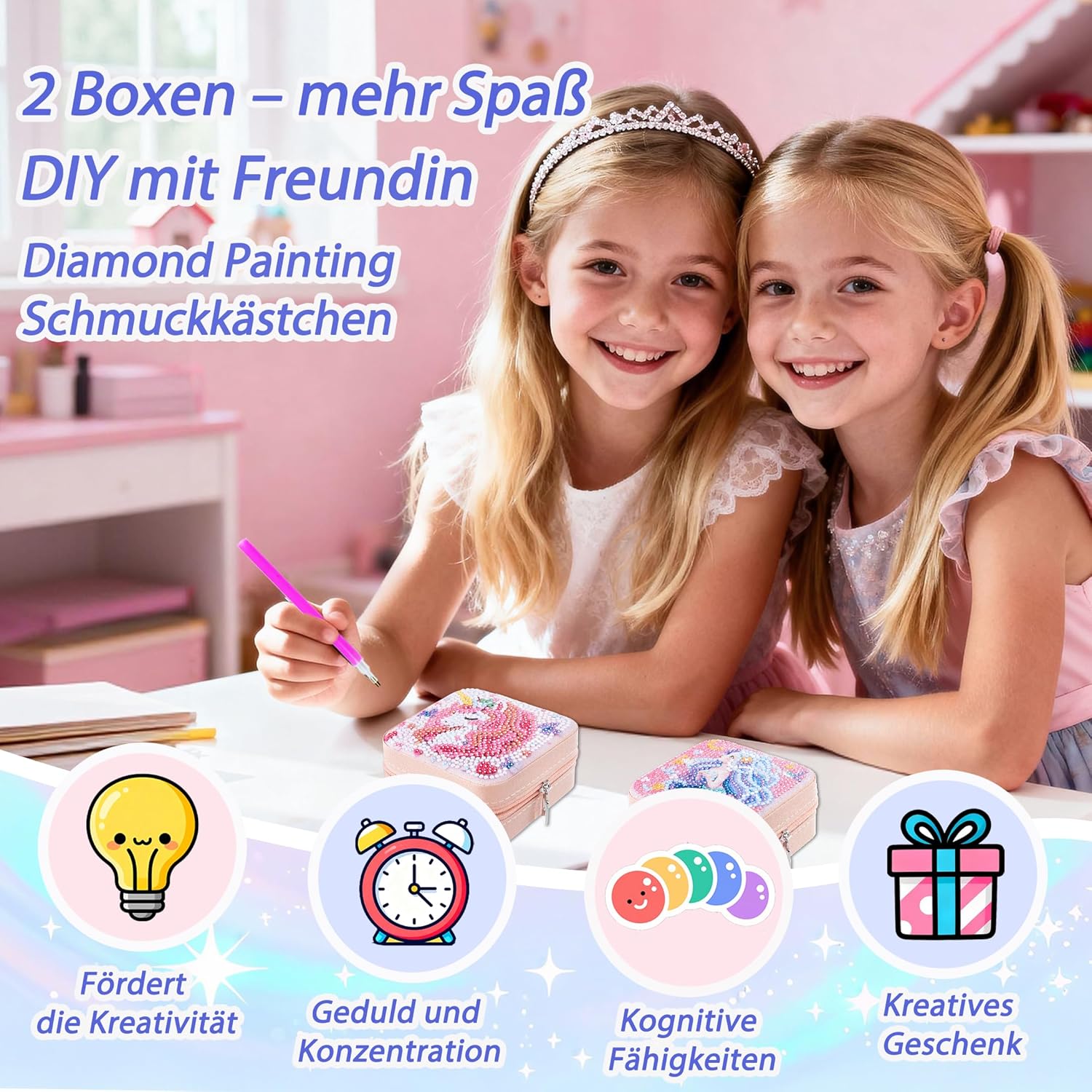 Thumbnail 1 de CharySim Diamond Painting 7–13 Jahre 🎨