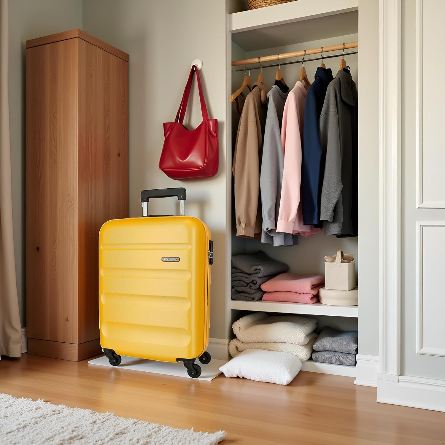 Detalle 1 de Roll Road Flex Maleta de cabina 35 L Azul
