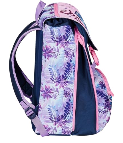 Detalle 2 de Seven Zaino Scuola Estensibile Disney - LILO & STITCH 2CUTE, Azzurro Rosa, 33 L