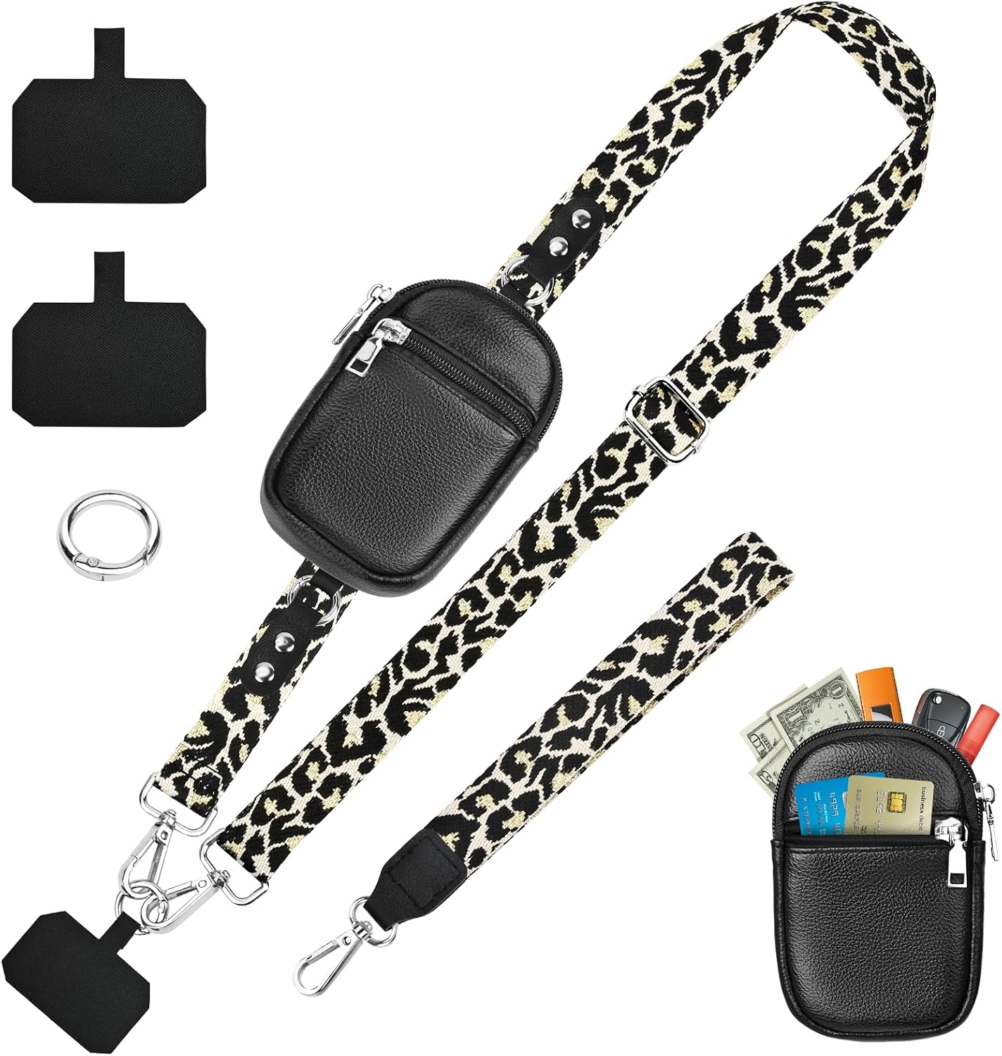 Detalle de KTUEOV Cordon Telephone Portable réglable 44–70 cm