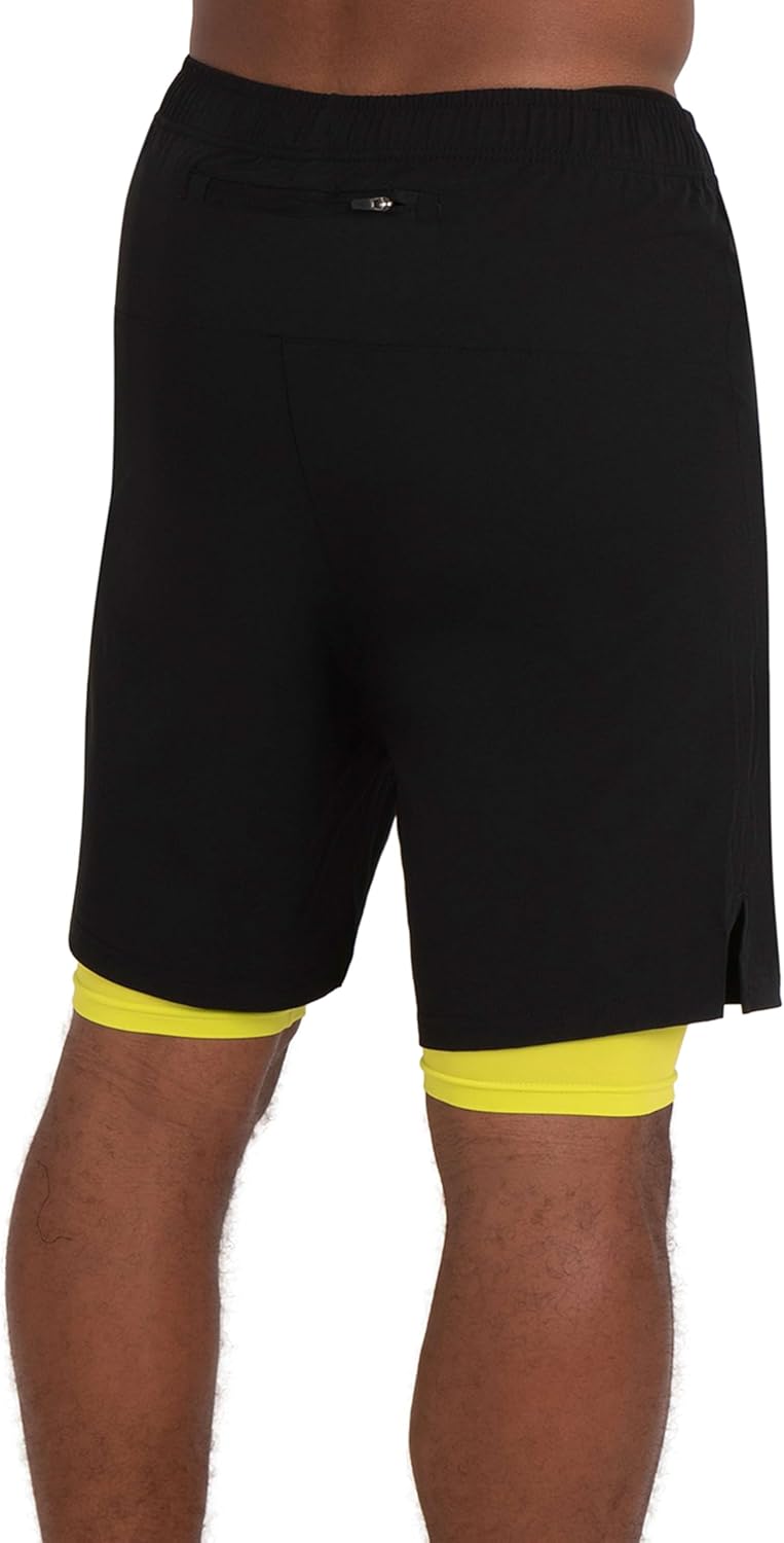 Thumbnail 1 de TCA Ultra Pantaloncini Uomo Sportivi 2 in 1 da Corsa con Tasche a Chiusura Zip