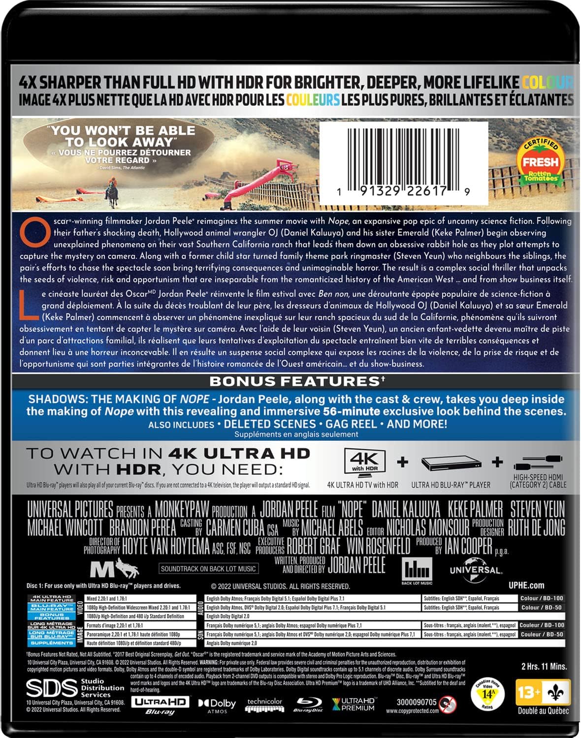 Detalle de Nope Collector’s Edition 4K Ultra HD + Blu-ray with HDR10