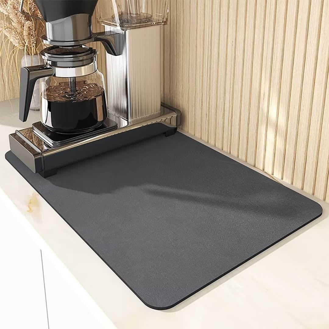 Hovoto Draining Mat (40x60cm) – Super absorbent anti-slip draining and drying mat
