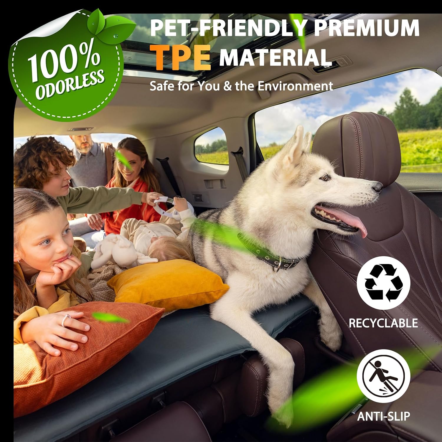 Detalle de Vehiwell TPE Floor Mats for Nissan Rogue Sport