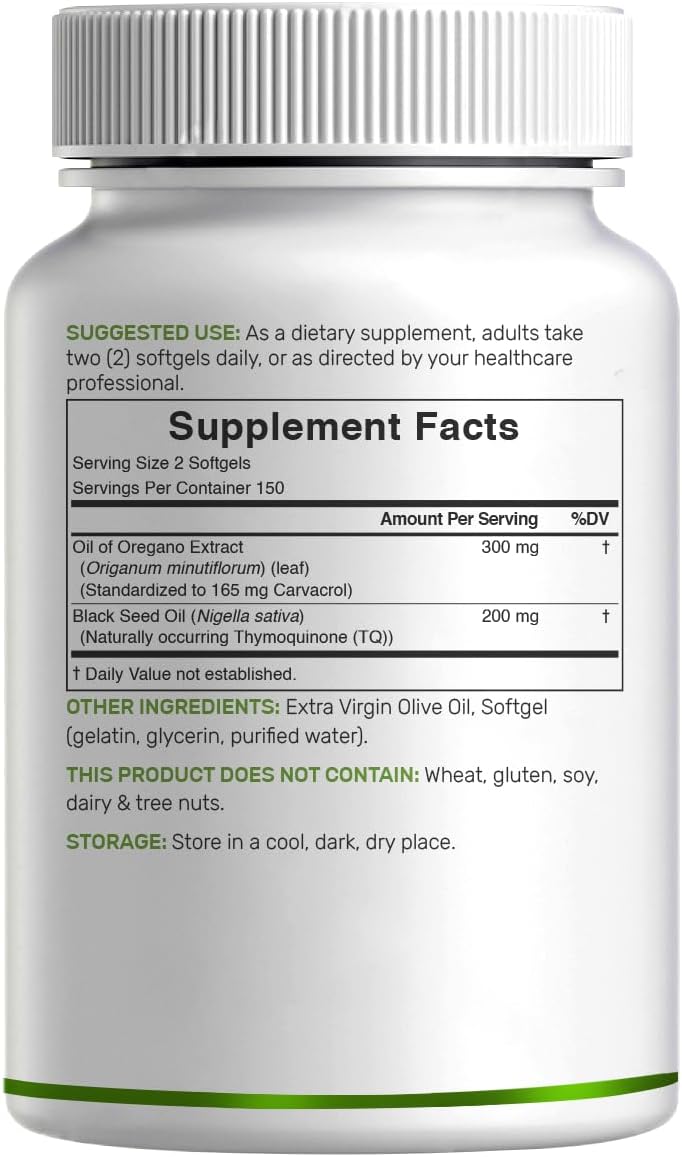 Thumbnail 6 de DEAL Supplement Oregano Oil Softgels 300 Count
