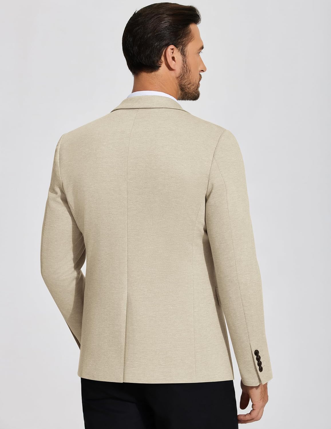 Thumbnail 2 de COOFANDY Two-Button Knit Casual Blazer for Men