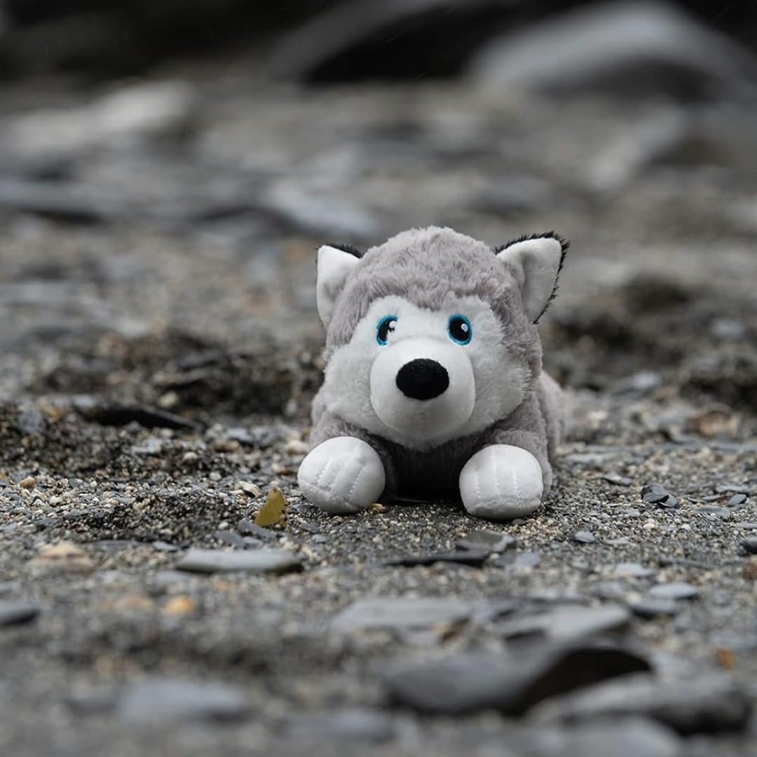 Detalle de Petface Planet Hitty The Husky Plush Dog Toy