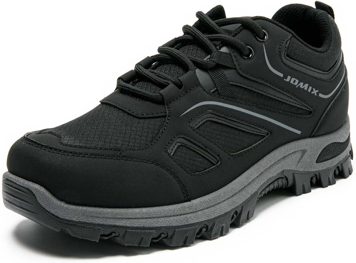 Detalle de JOMIX herenschoenen voor wandelen en dagelijks gebruik met antislipzool