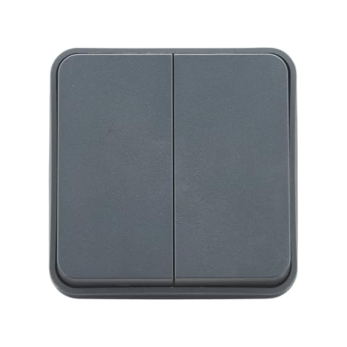 Detalle 2 de DEBFLEX Cyklone Interruptor conmutador doble IP55 75×75×65 mm 🔌