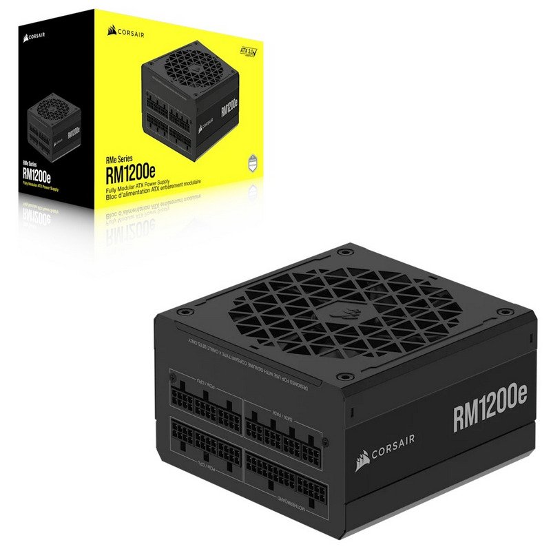 Detalle de Corsair RMe RM1200e 1200 W fuente ATX 3.1