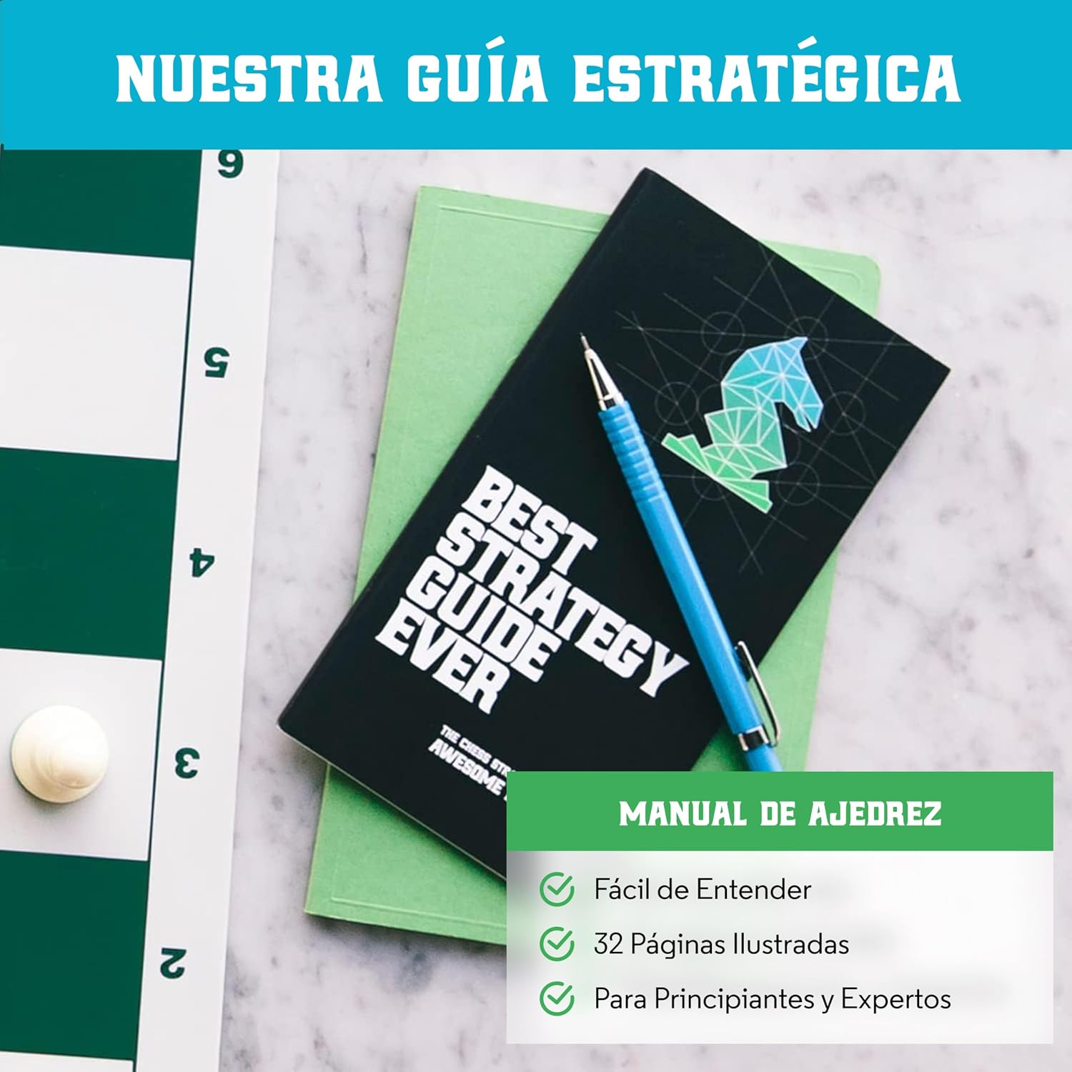 Thumbnail 6 de Chess Geeks Best Chess Set Ever Tournament 50 cm