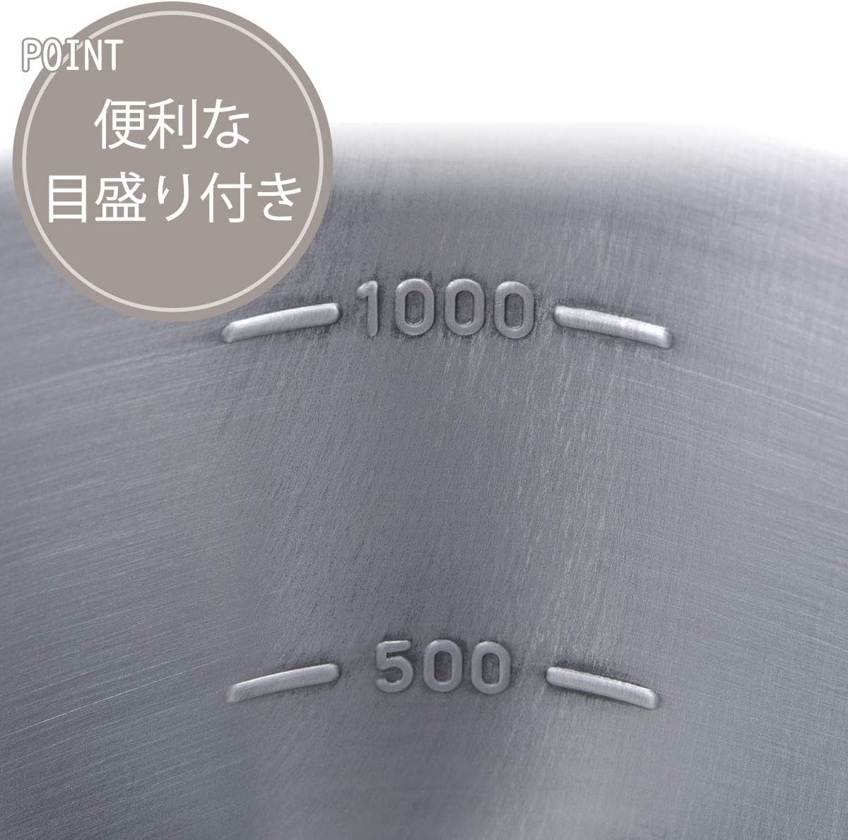 Detalle de 下村企販 33107 角型片手鍋 15cm 1.8L、直火・IH対応のラーメン鍋