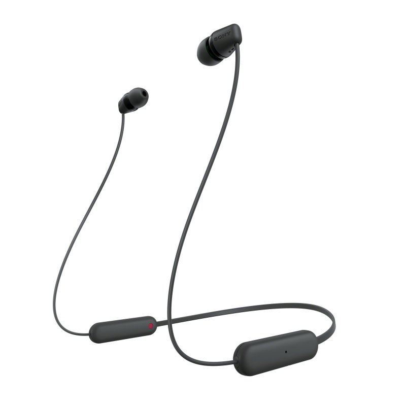 Detalle de Sony WI-C100 Auriculares Bluetooth negros
