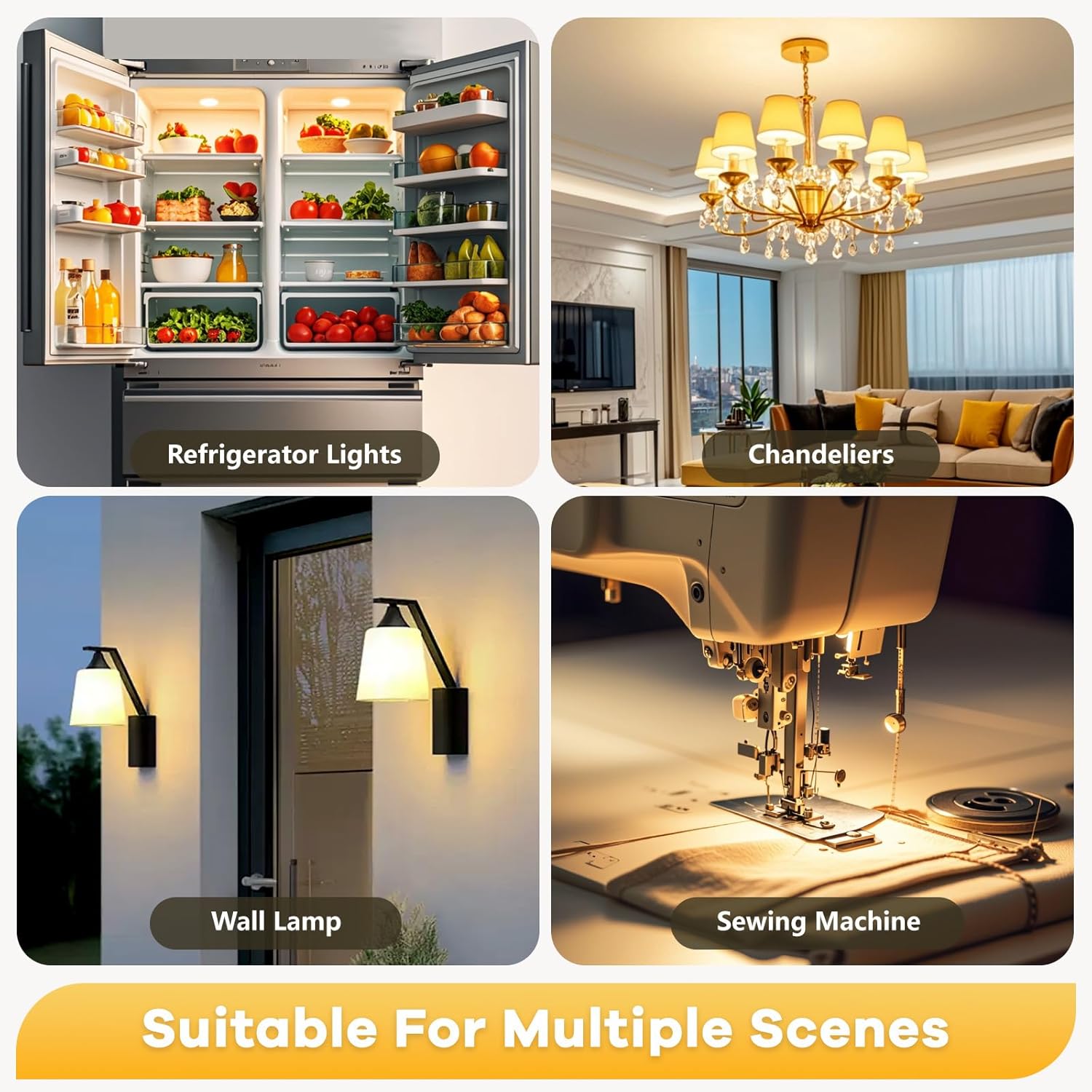 Thumbnail 5 de LED Glühbirne E14 Warmweiß 1W 230V – 2er-Set (T22, nicht dimmbar, 2700K, 100 lm)