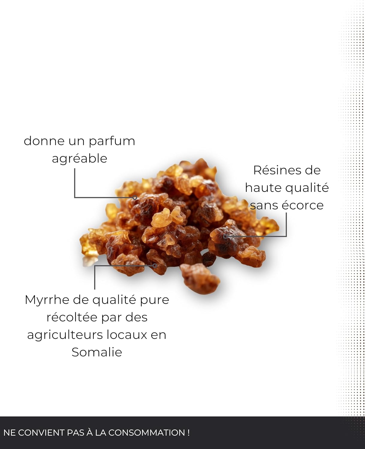 Thumbnail 4 de Myrrhe à Brûler 50 g — résine d'encens