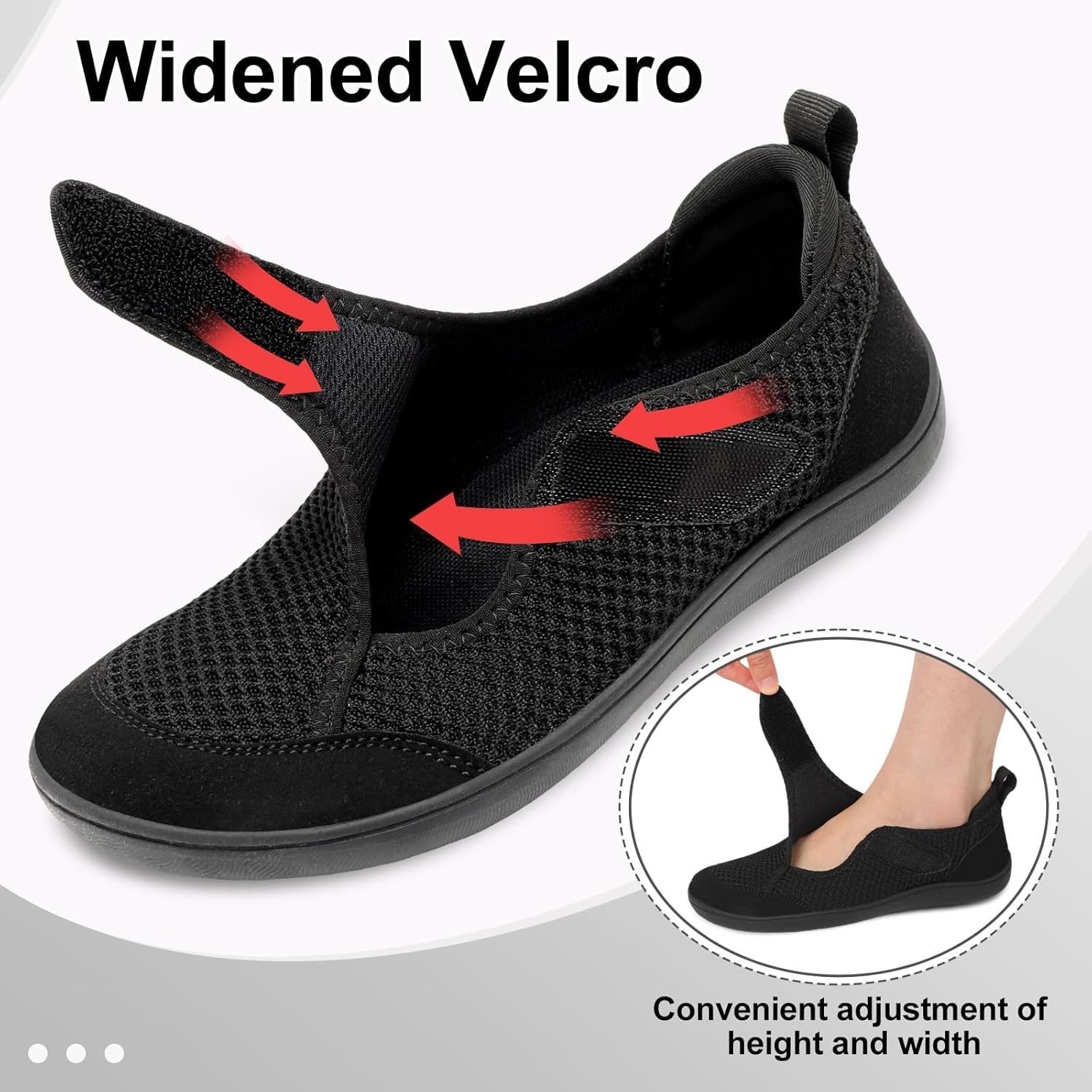 Thumbnail 1 de JOINFREE Women’s Wide Fit Barefoot Walking Shoes – Zero Drop Comfort Trainers