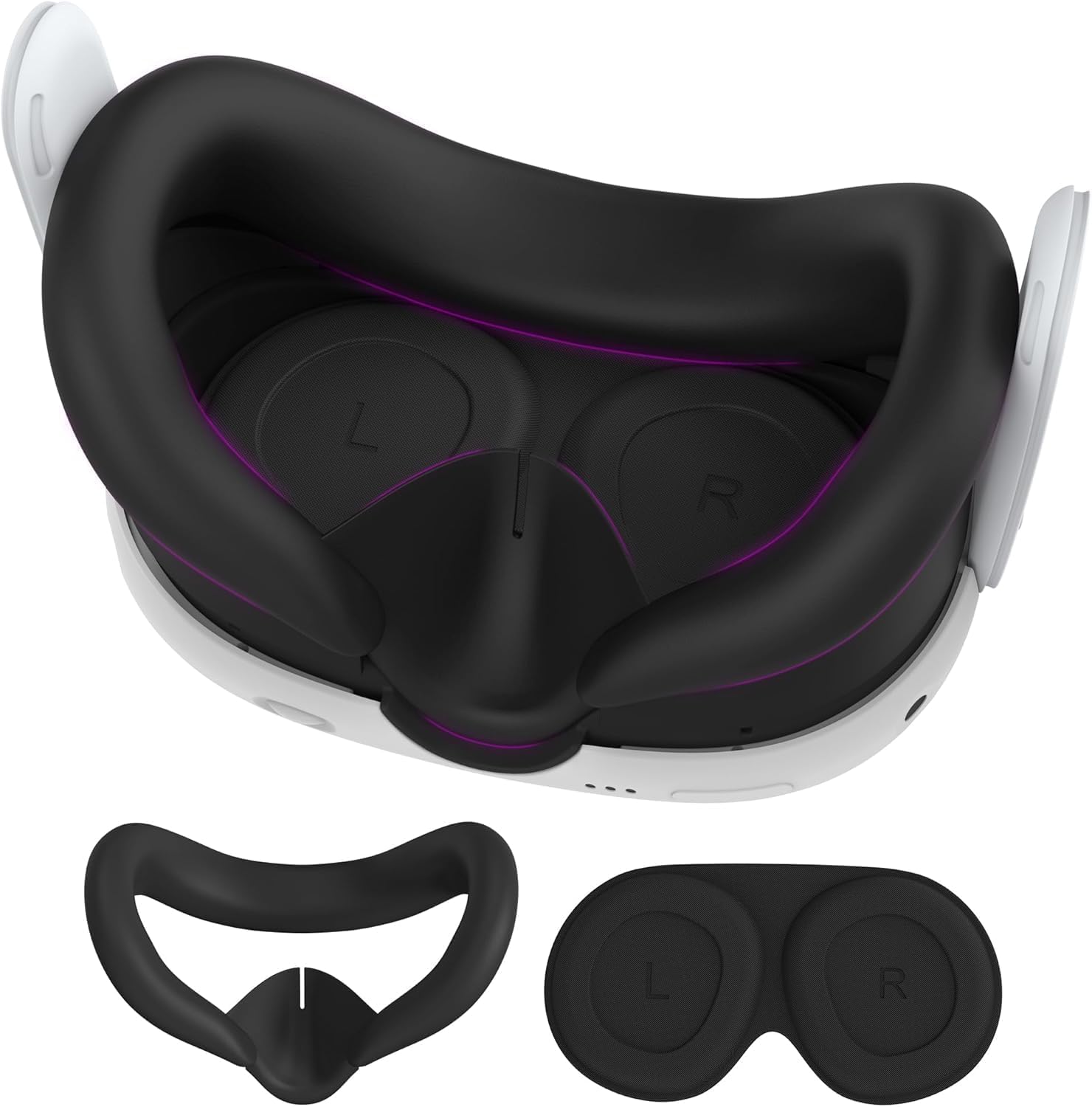 AMZDM Face Pad Cover for Meta Quest 3 VR Silicone Cover