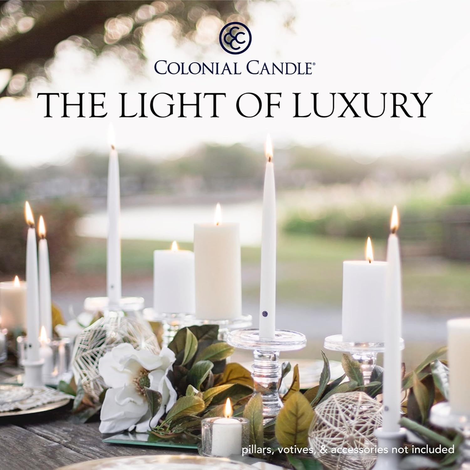 Thumbnail 4 de Colonial Candle Unscented Taper Candle, Ivory, 10 In, Pack of 12 (Classic Collection)