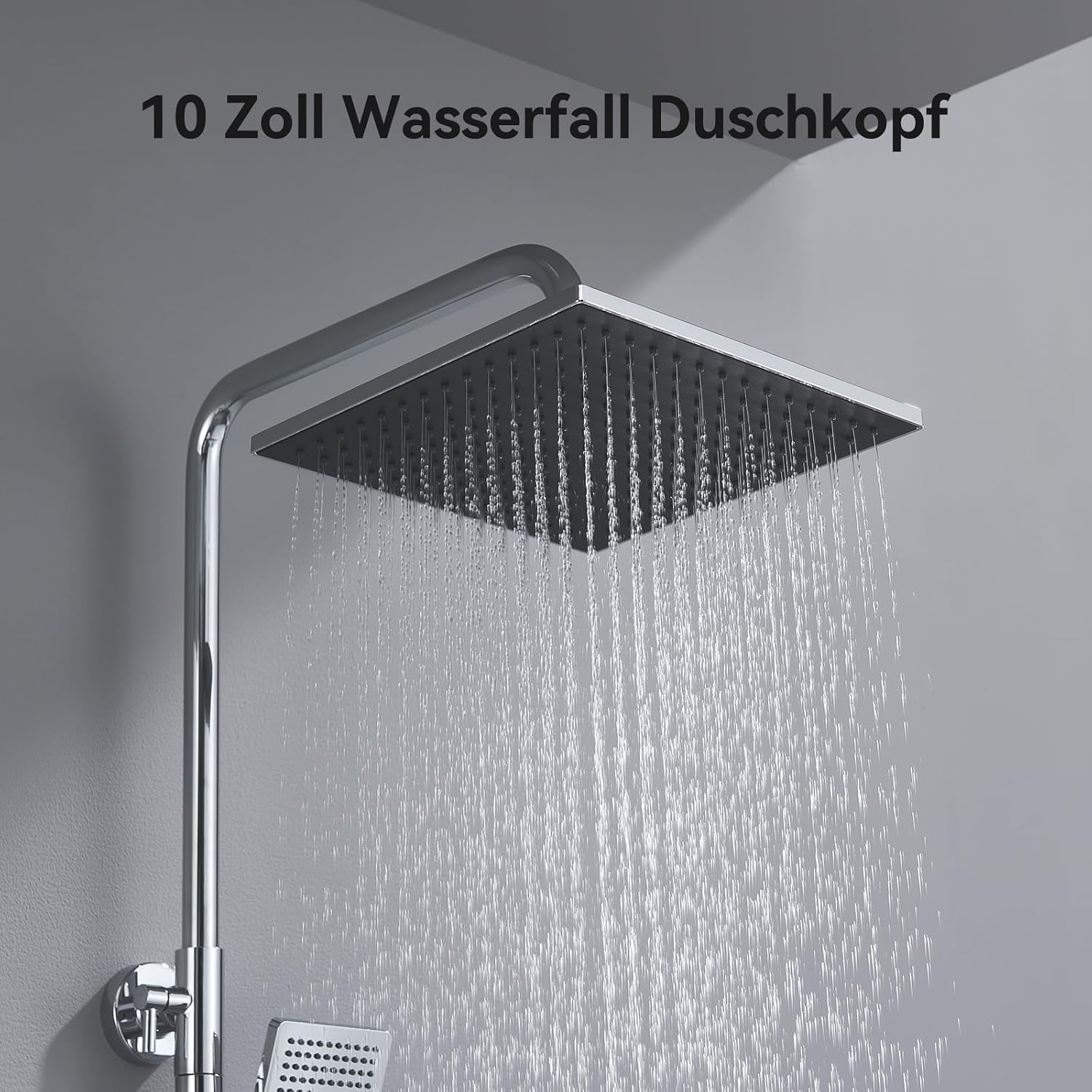 Detalle 2 de AuraLum Regendusche ohne Armatur 25 cm