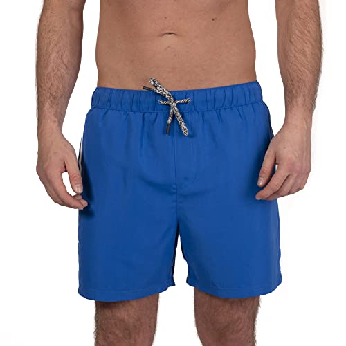 Thumbnail 1 de RIPT Essentials Bañador para hombre Shorts con Protección UV 50 | Secado rápido, Blanco/Azul real, S