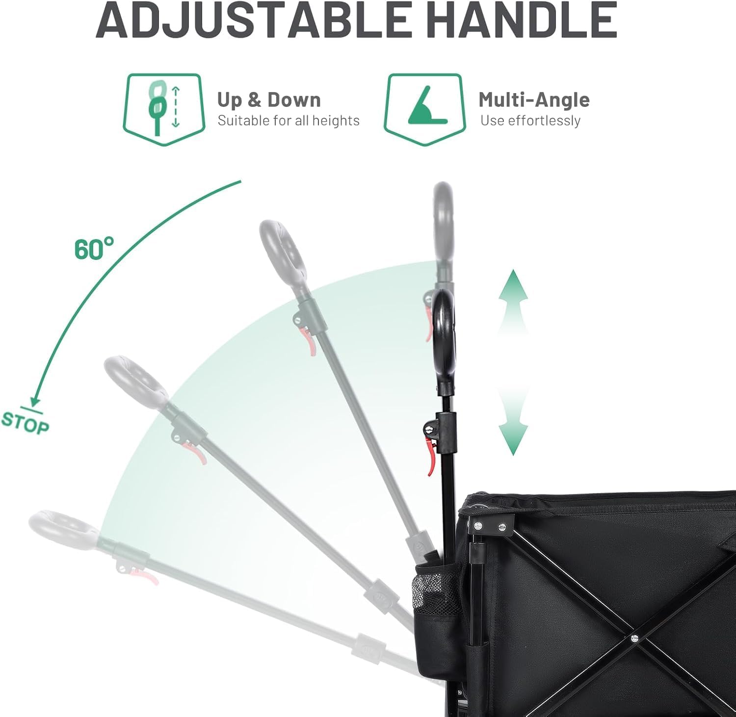 Thumbnail 4 de TIMBER RIDGE Festival Trolley 200L camping cart 🛒