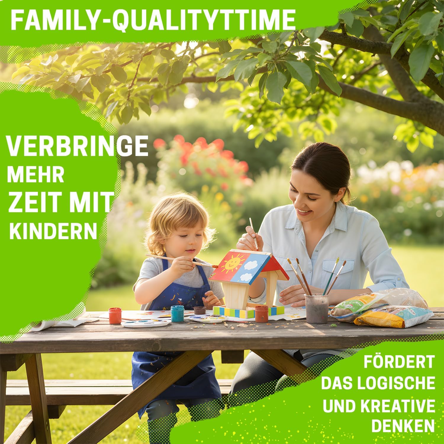 Thumbnail 3 de ITA DIY Nistkasten zum Zusammenbauen und Bemalen Skyhaven – Komplett-Bausatz für Kinder