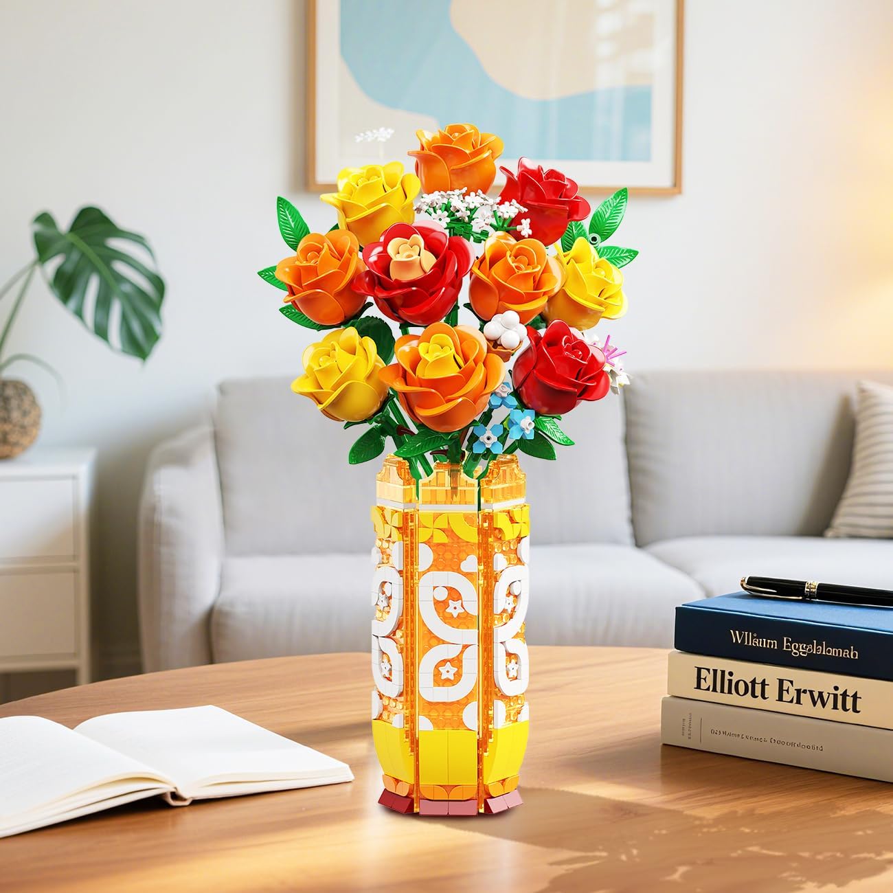 Detalle 2 de CUBIMANA Blumenstrauß-Bausatz mit Vase