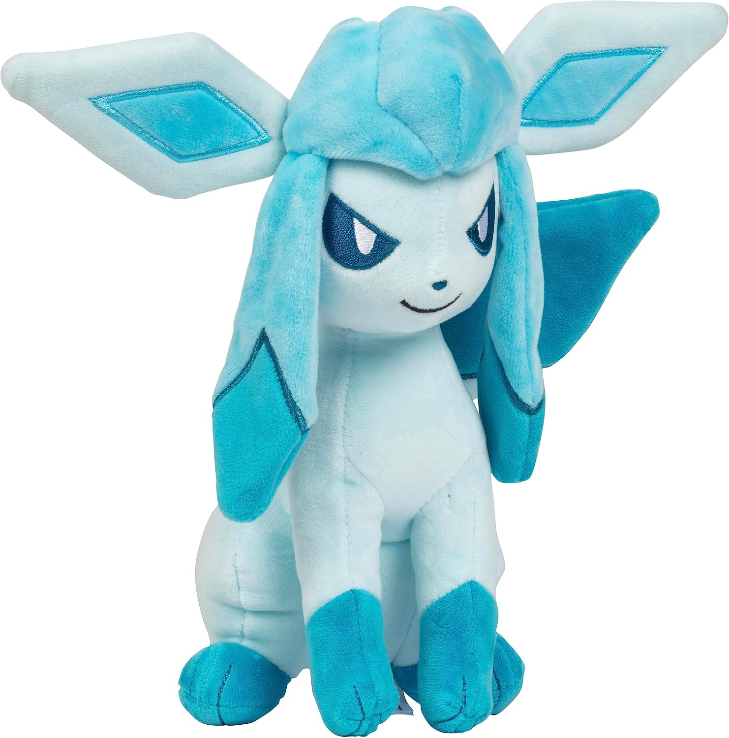 Detalle 2 de Pokémon Glaceon plyschfigur 20 cm – polyester, officiellt licensierad