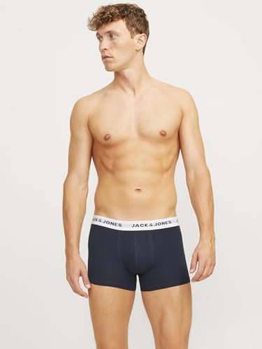 Thumbnail 5 de Jack & Jones Trunks 7-Pack Light Grey Melange XL: comodidad y elasticidad en un conjunto diario