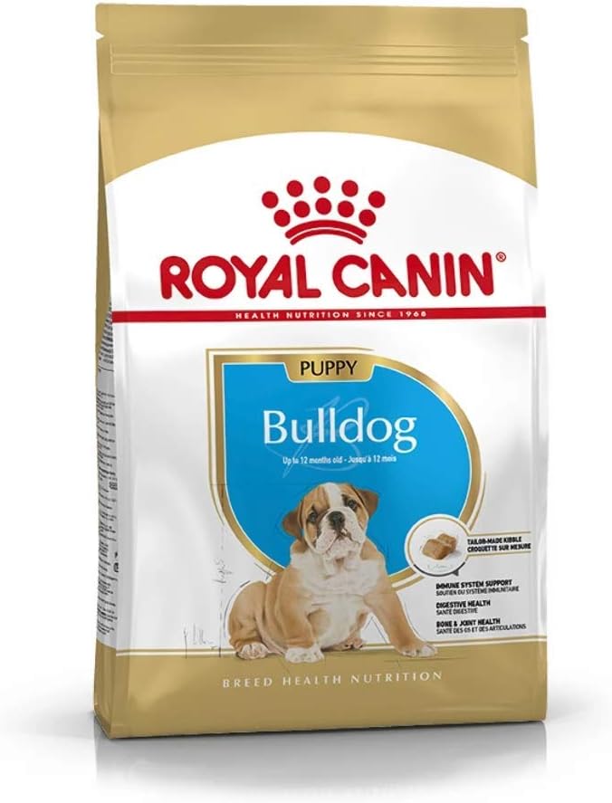 Detalle de Royal Canin Bulldog Junior 12,0 kg : alimentation adaptée pour chiots Bulldog