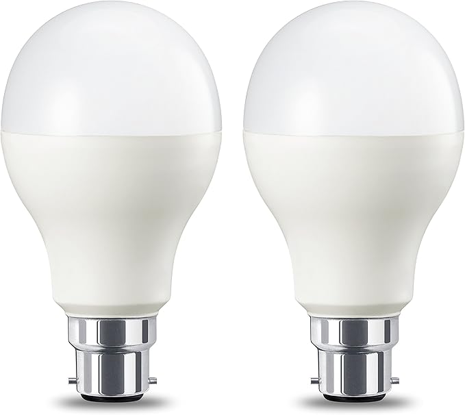 Detalle de Amazon Basics Bombillas LED B22 Regulables, 14W, 2 unidades