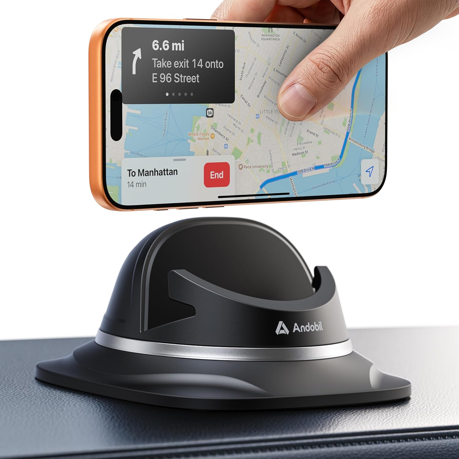 Detalle de andobil 2026 Upgrade Handyhalterung Auto 360°